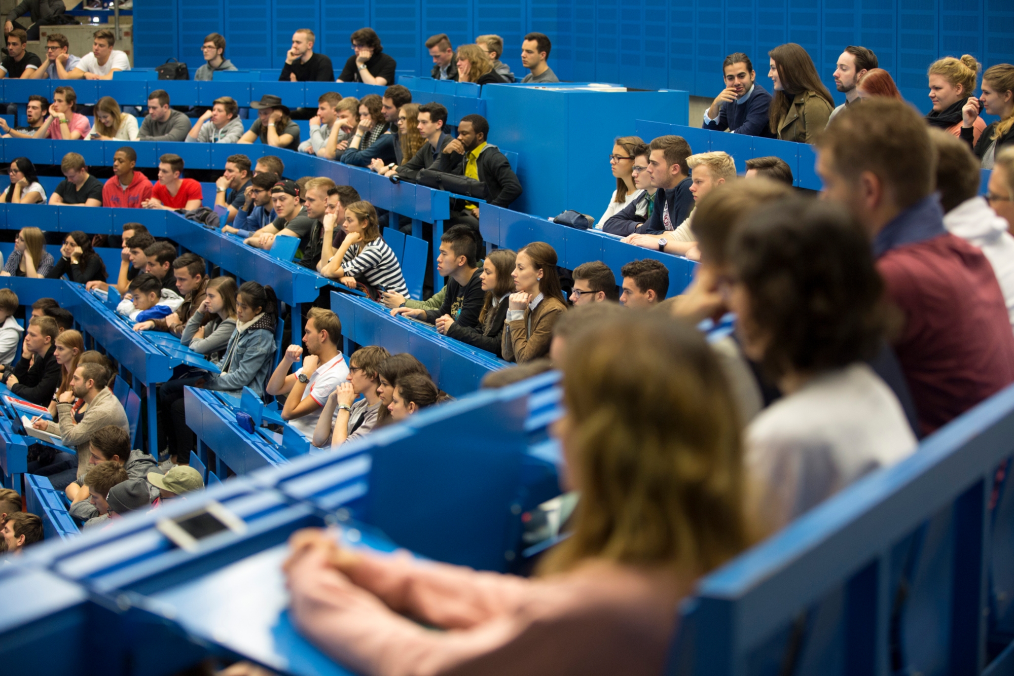 Hörsaal voller Studenten